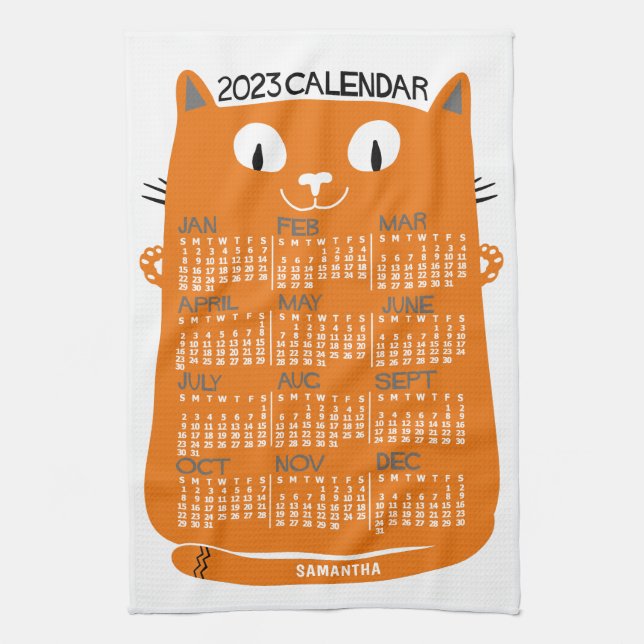 Linge De Cuisine Calendrier 2023 (Voir la description pour la nouve (Vertical)