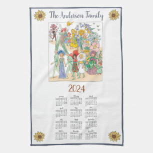 Linge De Cuisine Calendrier 2024 Elsa Beskow Personnalisé