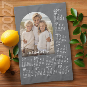Linge De Cuisine Calendrier 2027 avec photo - Arche moderne