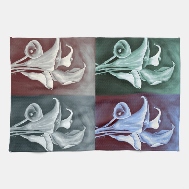 Linge De Cuisine Calla Lillies (Horizontal)