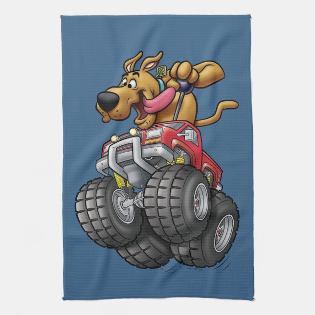 Linge De Cuisine Camion monstre Scooby-Doo (Vertical)