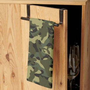 Linge De Cuisine Camouflage Euro Printemps