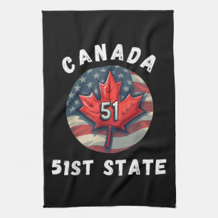 Linge De Cuisine Canada 51e État Drôle Canada Cinquante et Unième É
