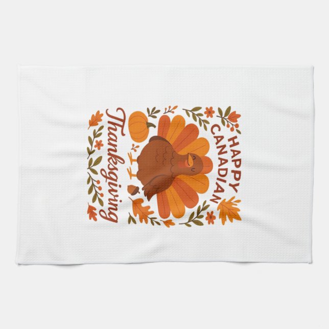 Linge De Cuisine Canadian Thanksgiving Autumn Celebration Classic T (Horizontal)