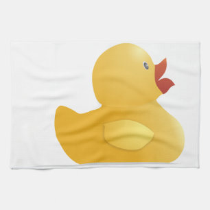 Linge De Cuisine Canard en caoutchouc jaune