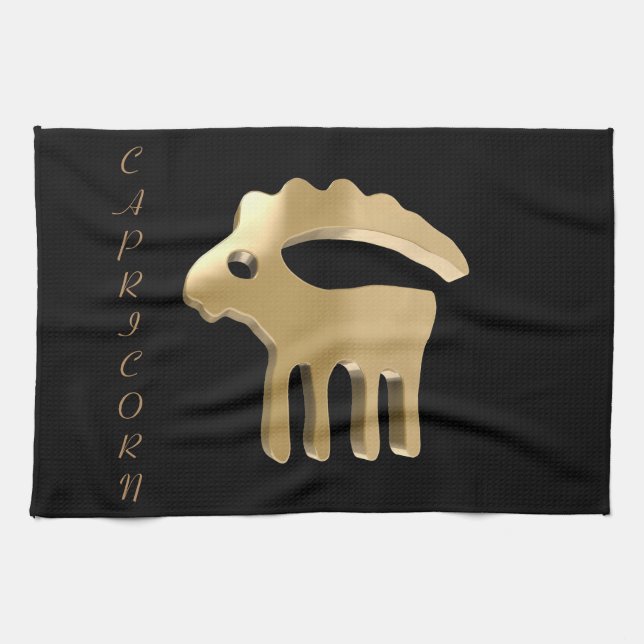 Linge De Cuisine Capricorne, Capricorno (Horizontal)