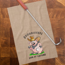 Caractère de dessin amusant de porc de porc