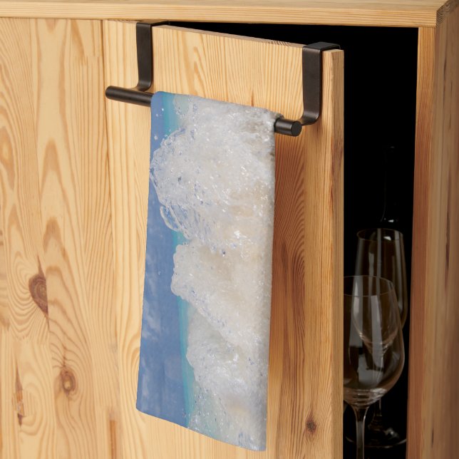 Linge De Cuisine Caraïbes Island Wave Love 2 (Pliage en tiers)