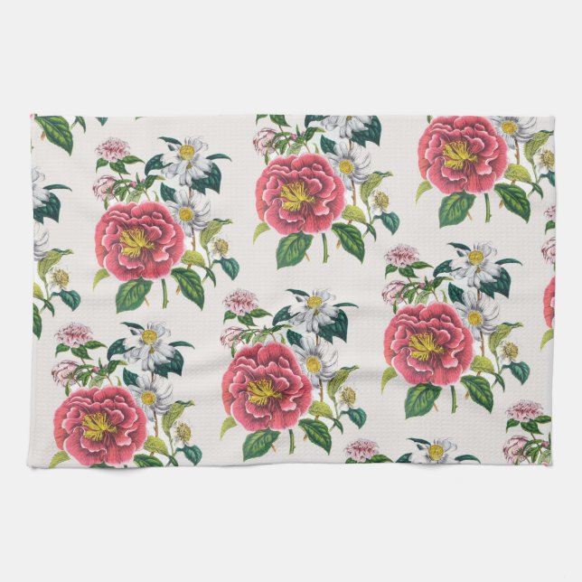 Linge De Cuisine Carnaval des fleurs (Horizontal)