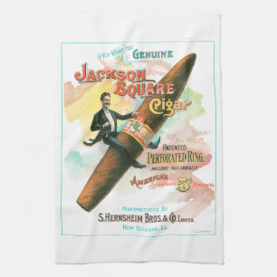 Linge De Cuisine Carré Jackson Cigar