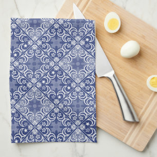 Linge De Cuisine Carreau de Delft motif national ethnique néerlanda
