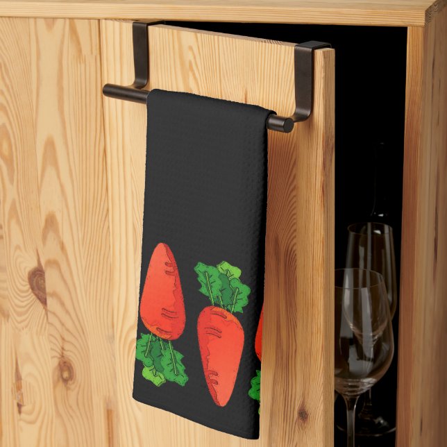 Linge De Cuisine Carrot Boarder  (Pliage en tiers)