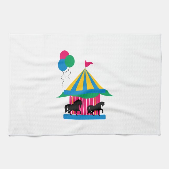 Linge De Cuisine Carrousel (Horizontal)