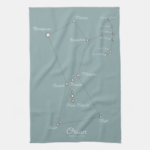 Linge De Cuisine Carte astronomique de la nébuleuse d'Orion