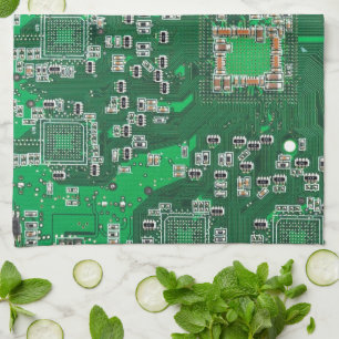 Linge De Cuisine Carte circuit imprimé circuit vert PCB