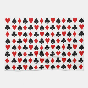 Linge De Cuisine Cartes de jeu originales Diamond Club Heart Spade