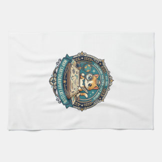 Linge De Cuisine Cartographie de carte Chat Design drôle amateur de