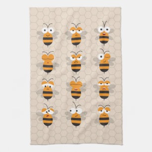 Linge De Cuisine Cartoon mignon Miel Abeille de Miel