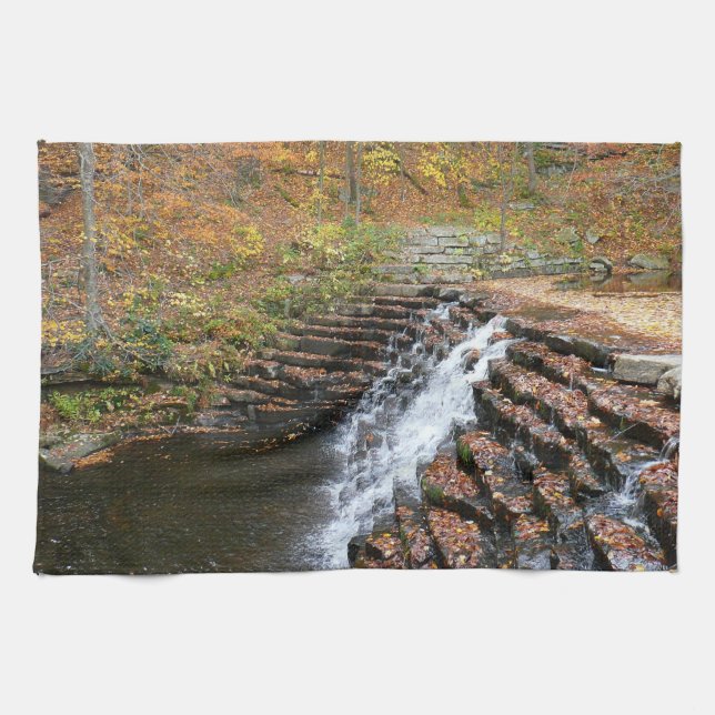 Linge De Cuisine Cascade à Laurel Hill State Park II (Horizontal)