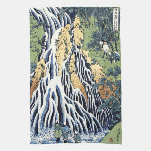 Linge De Cuisine Cascade de Kirifuri près de la montagne Kurokami H