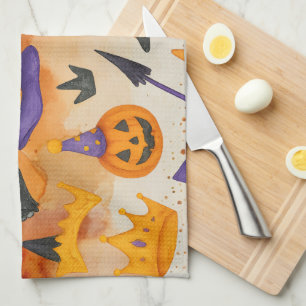 Linge De Cuisine Cat Halloween