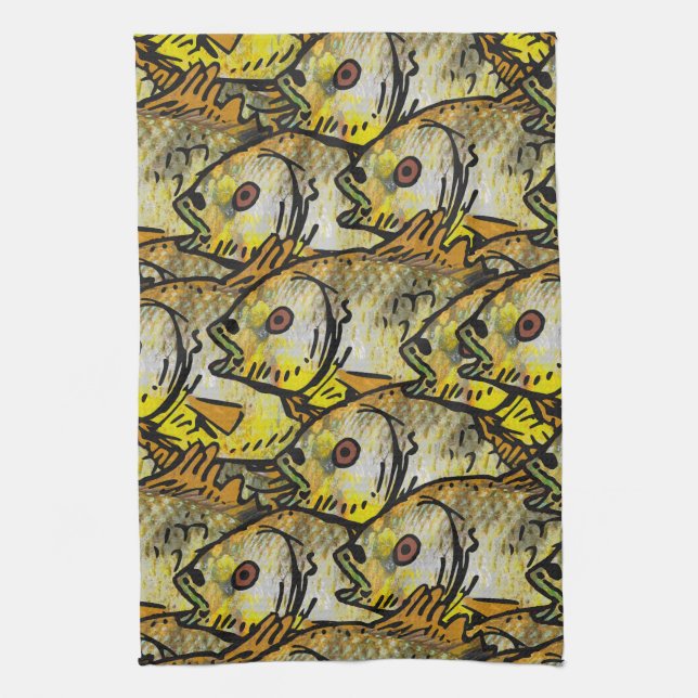 Linge De Cuisine Catch of the Day (St. Andrew) (Vertical)