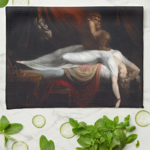 Linge De Cuisine Cauchemar par Henry Fuseli Gothic Macabre Dark Art