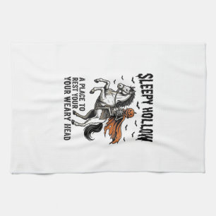 Linge De Cuisine Cavalier sans tête de Sleepy Hollow Halloween vint