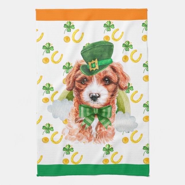 Linge De Cuisine Cavoodle Décoration de Maison de Vacances St Patri (Vertical)