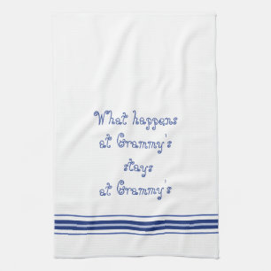 Linge De Cuisine Ce qui se passe chez Grammy's Stays chez Grammy's