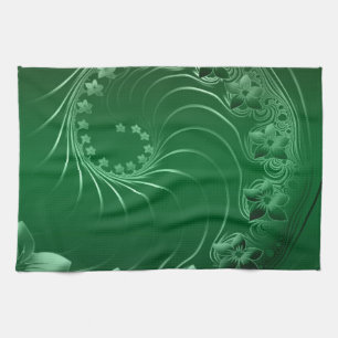 Linge De Cuisine Célébration verte de destin de partie de conceptio