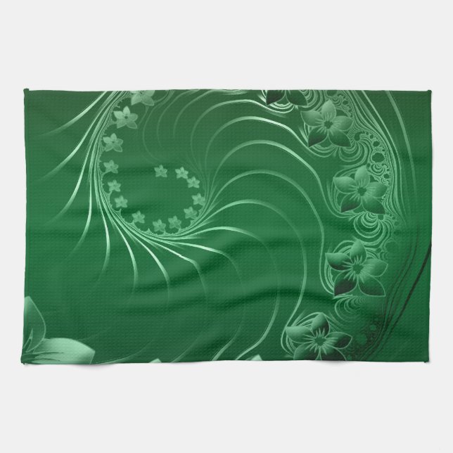 Linge De Cuisine Célébration verte de destin de partie de conceptio (Horizontal)