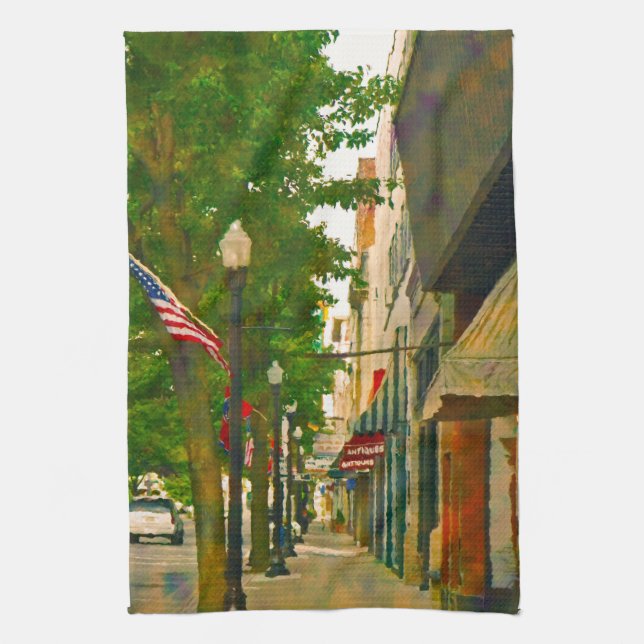 Linge De Cuisine Centre-ville de Bristol dans le Tennessee Side (Vertical)