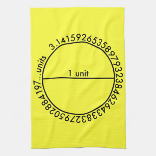 Linge De Cuisine Cercle de pi