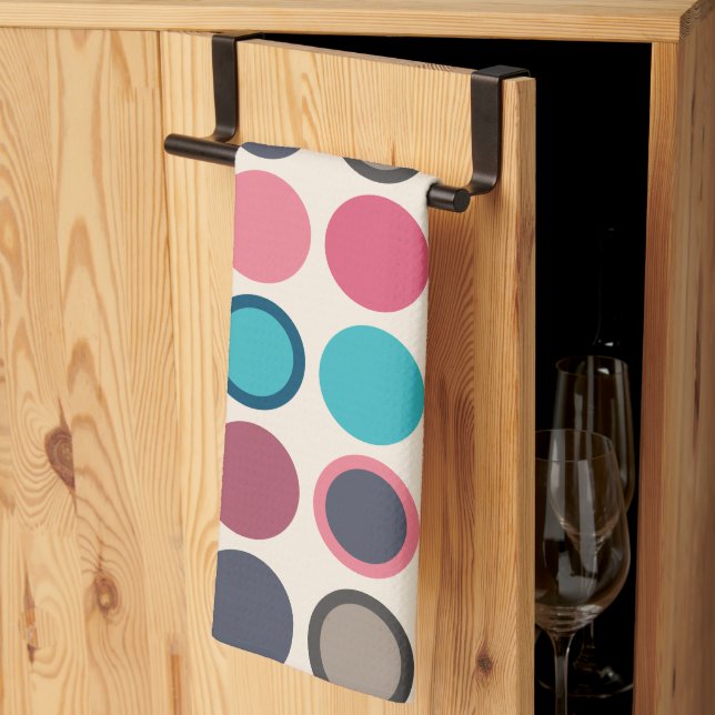 Linge De Cuisine Cercles de l'Horizon 3 (Pliage en tiers)