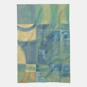 Linge De Cuisine Cercles et panneaux multicolores