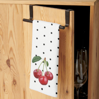 Linge De Cuisine Cerises