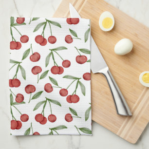 Linge De Cuisine Cerises