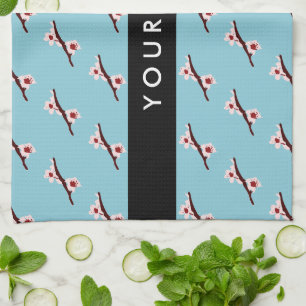 Linge De Cuisine Cerisier Fleur, Sakura Rose, Votre Nom