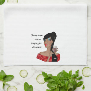 Linge De Cuisine "Certains Hommes Sont Une Recette Pour La Catastro