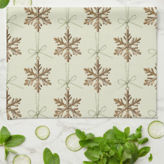 Linge De Cuisine C'est la saison flocon de Noël