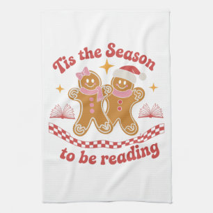 Linge De Cuisine C'est la saison pour lire l'école de Noël