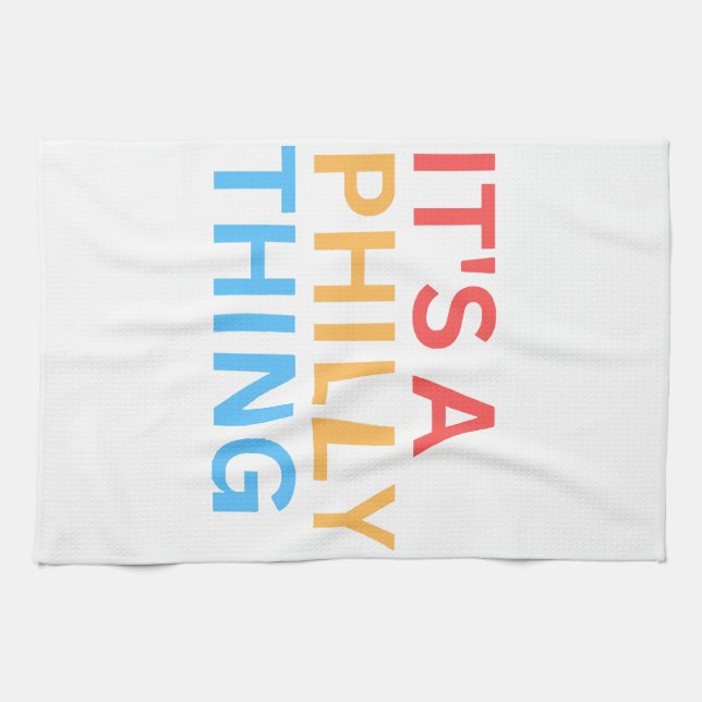 LINGE DE CUISINE C'EST UN TRUC DE PHILLY (Horizontal)