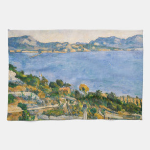 Linge De Cuisine Cézanne - Golfe de Marseille vu depuis L'Estaque