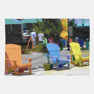 Linge De Cuisine Chaises de couleurs vives 3