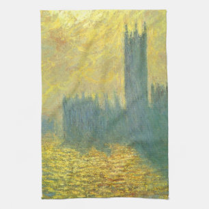 Linge De Cuisine Chambres du Parlement, Stormy Sky par Claude Monet