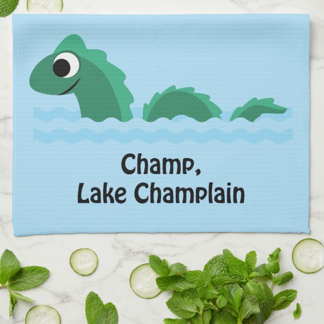 Linge De Cuisine Champ, lac Champlain (Plié)