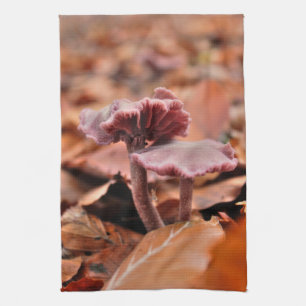 Linge De Cuisine Champignons violets
