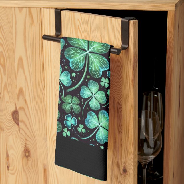 Linge De Cuisine Chance de Nuit (Pliage en tiers)