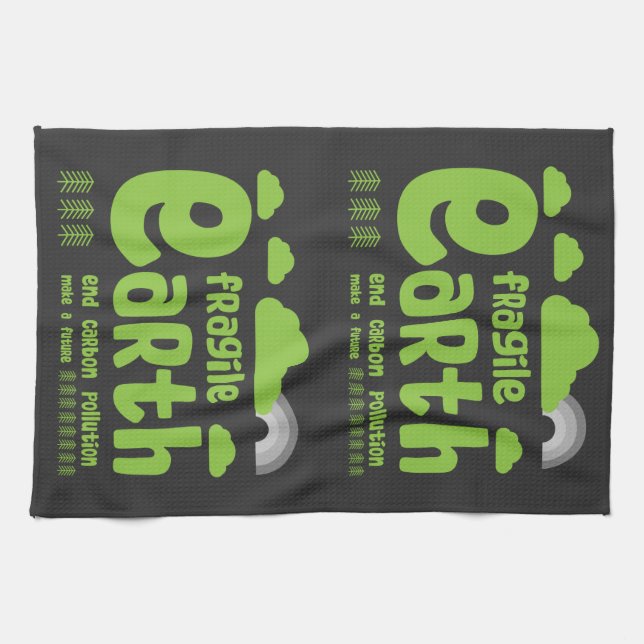 Linge De Cuisine Changement climatique | Pollution du carbone | T-s (Horizontal)